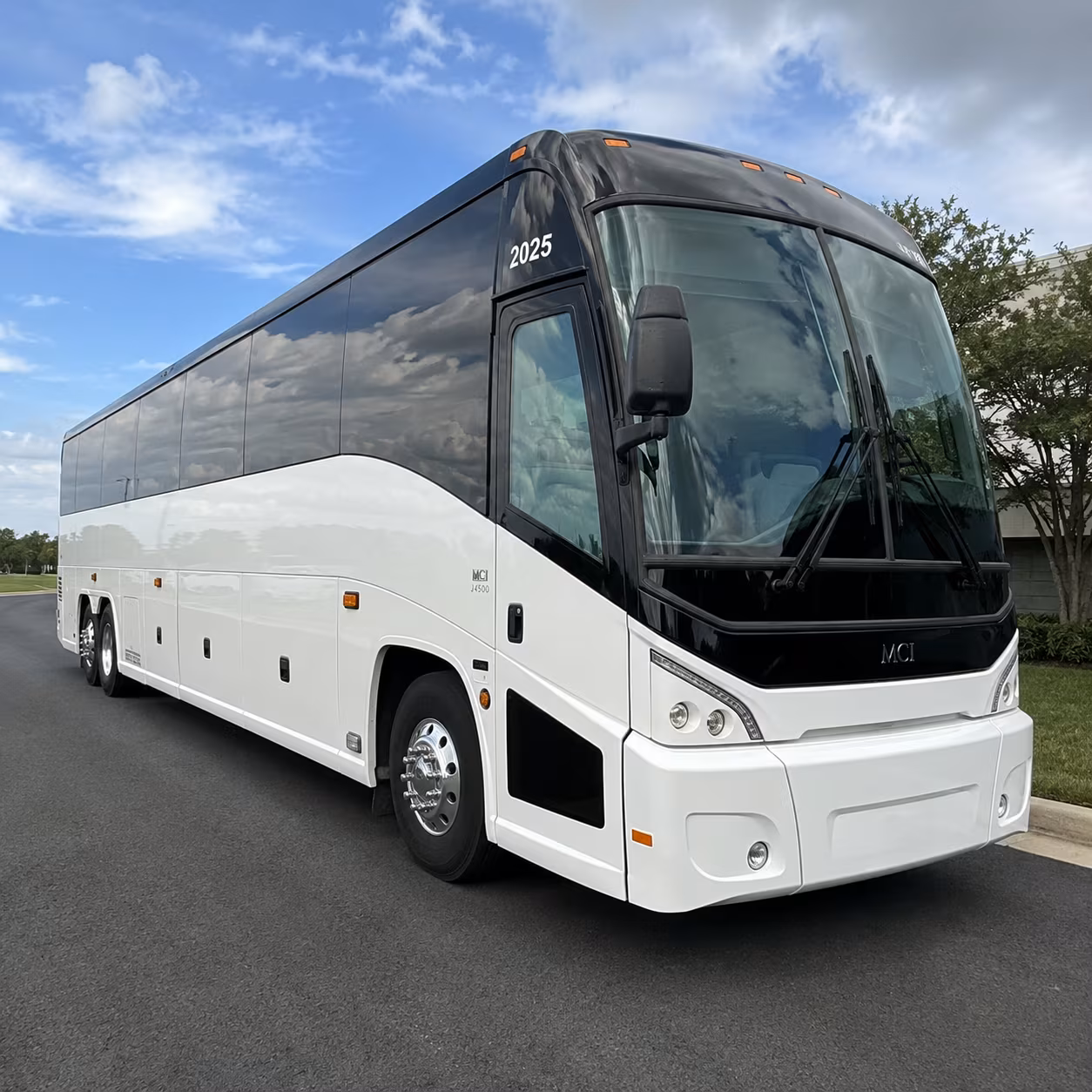 hillsboro charter bus services exterior