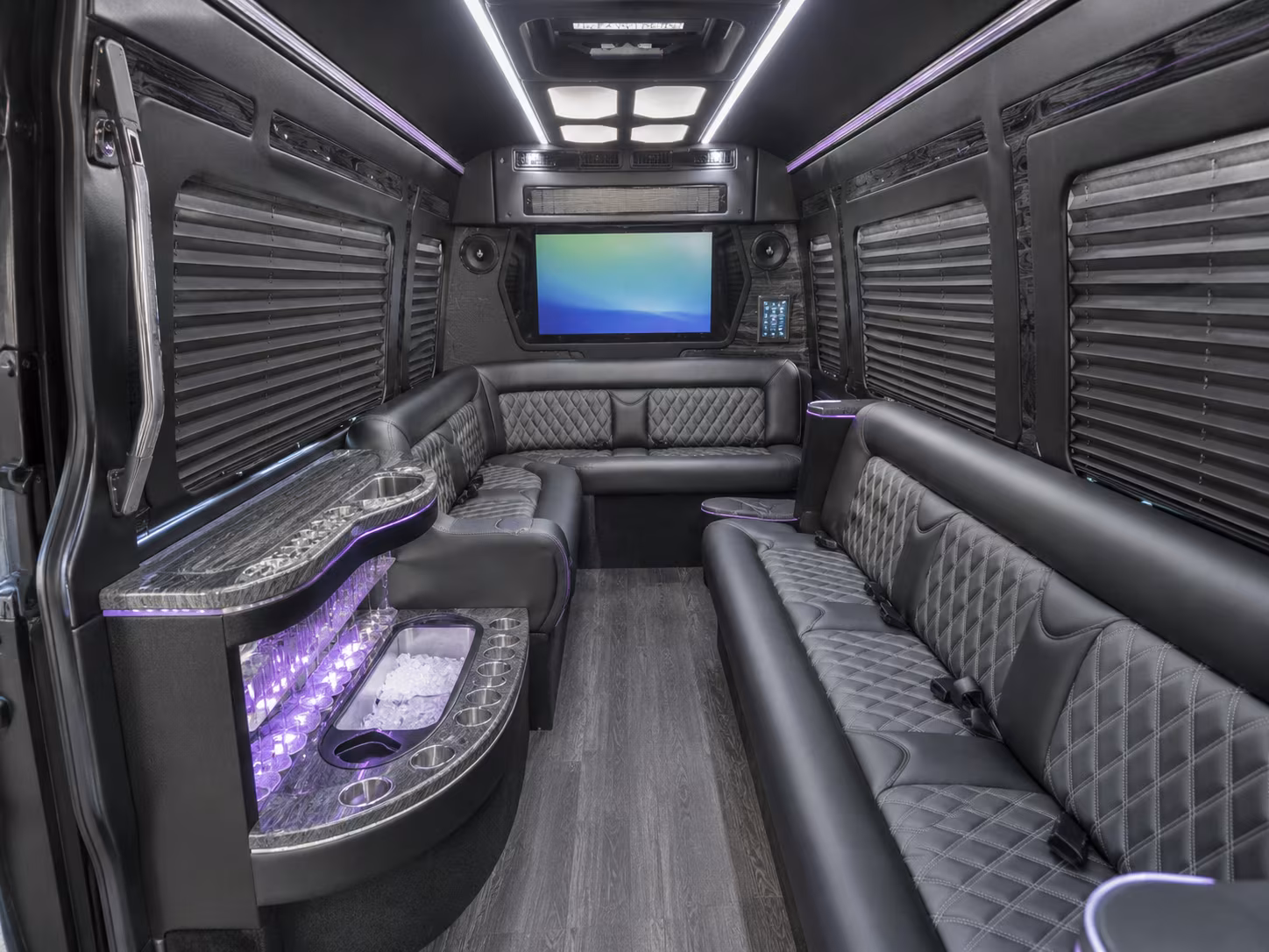 hillsboro party bus interior