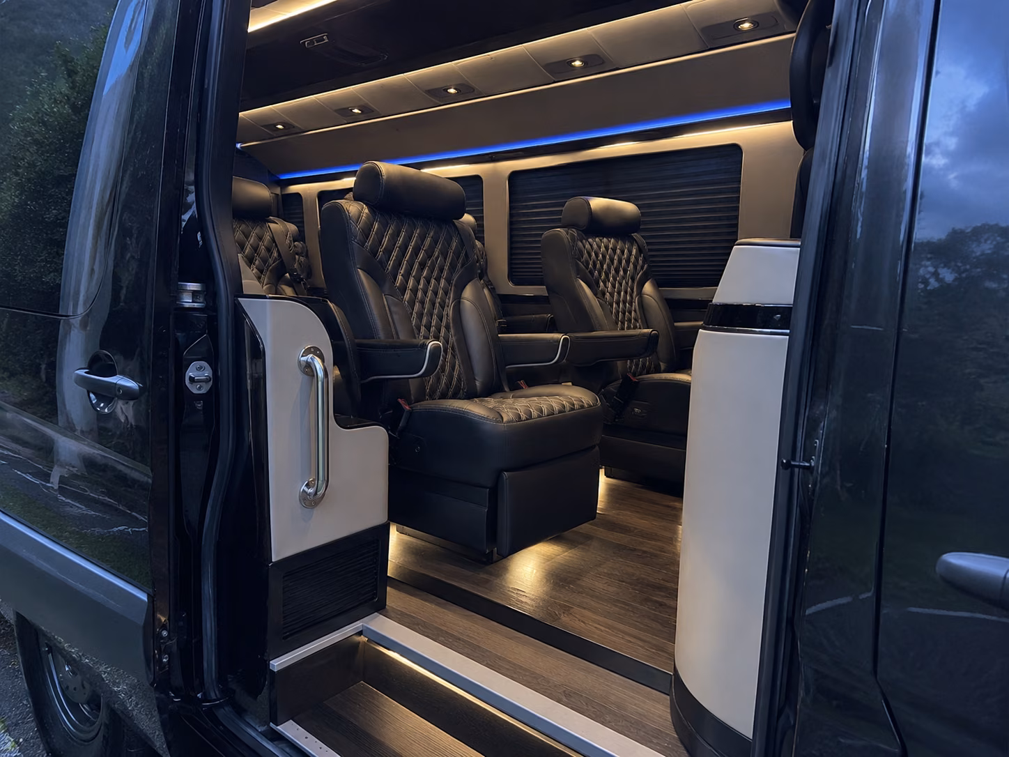 hillsboro prom transportation onboard seating